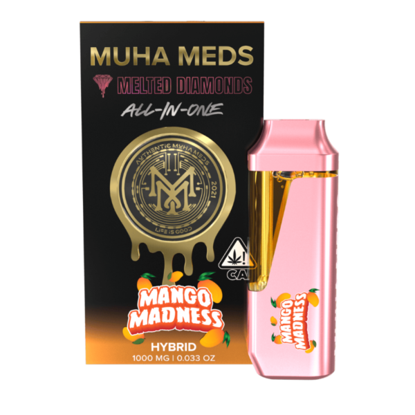 MANGO MADNESS | HYBRID 1000MG MELTED DIAMONDS THC